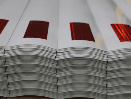 The manufacturing of reflective steel-flex bollards