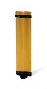 Small anti-glare panel system in yellow