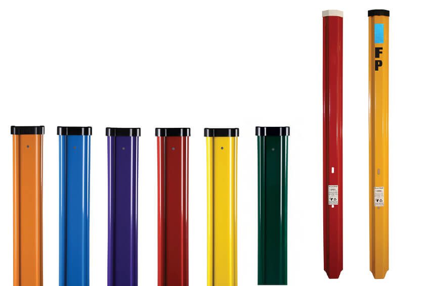 Some of the semi-rigid steel delineation posts