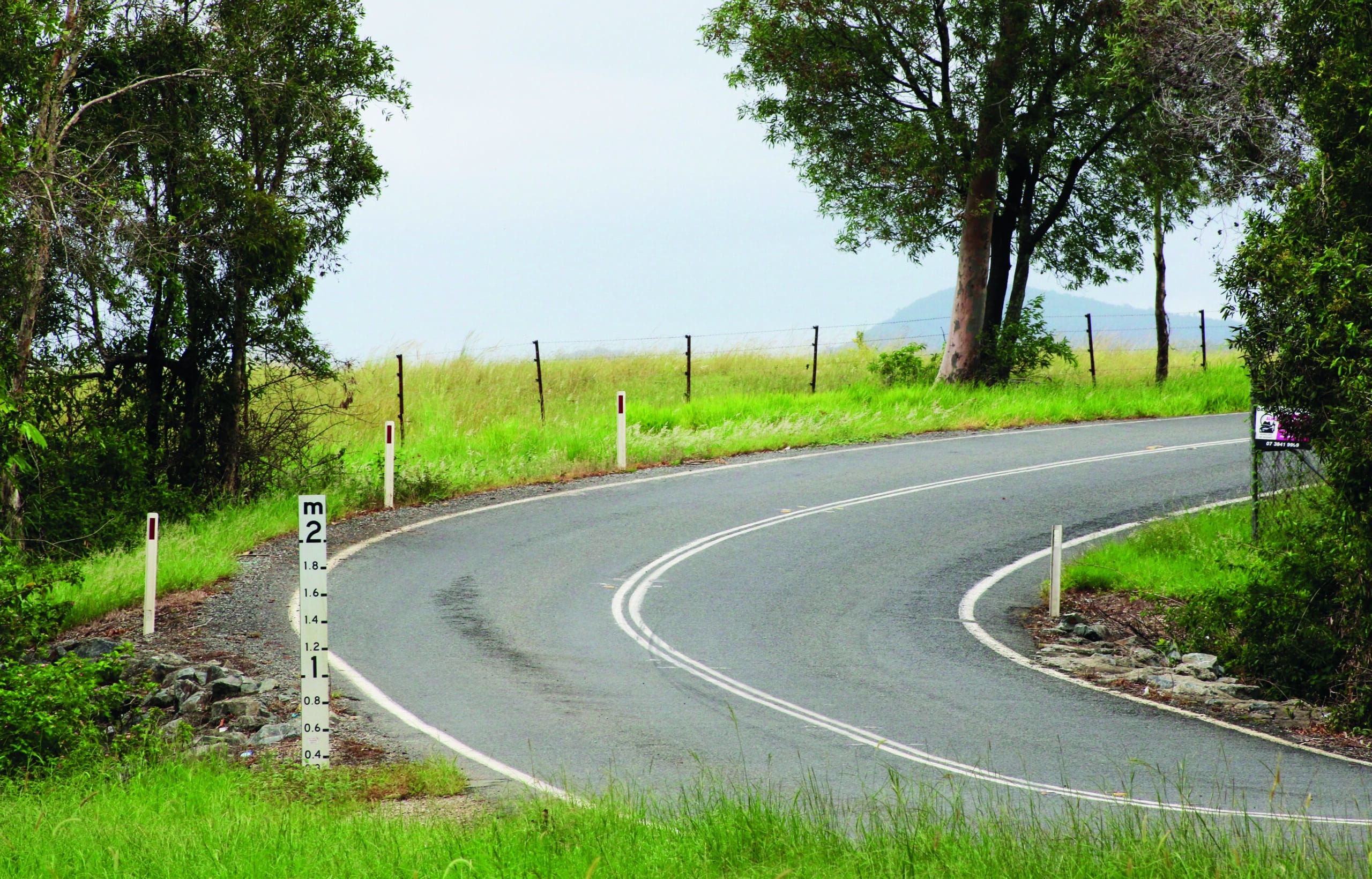 Floodway makers used in country Australia