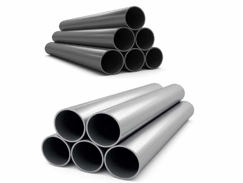 Rolls of steel posts