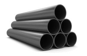 Black tubes used for marker posts