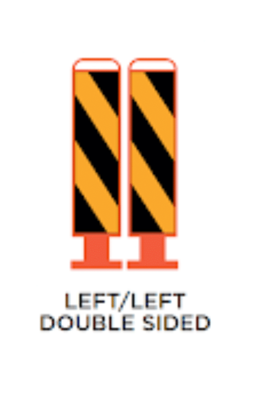 right Versikerb traffice seperation barrier