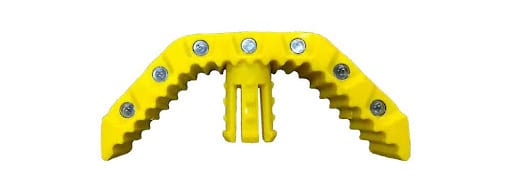 Versikerb traffic seperation barrier mounted plate