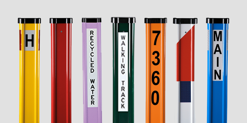 Our range of semi rigid marker posts